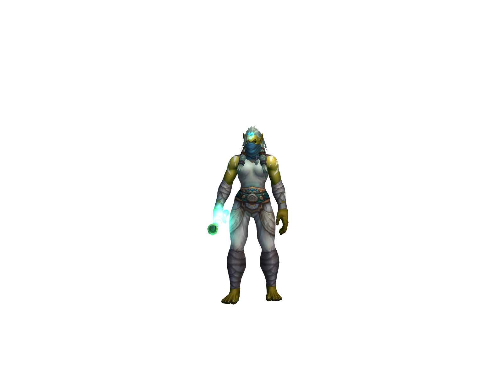 Fluíd 3D character render
