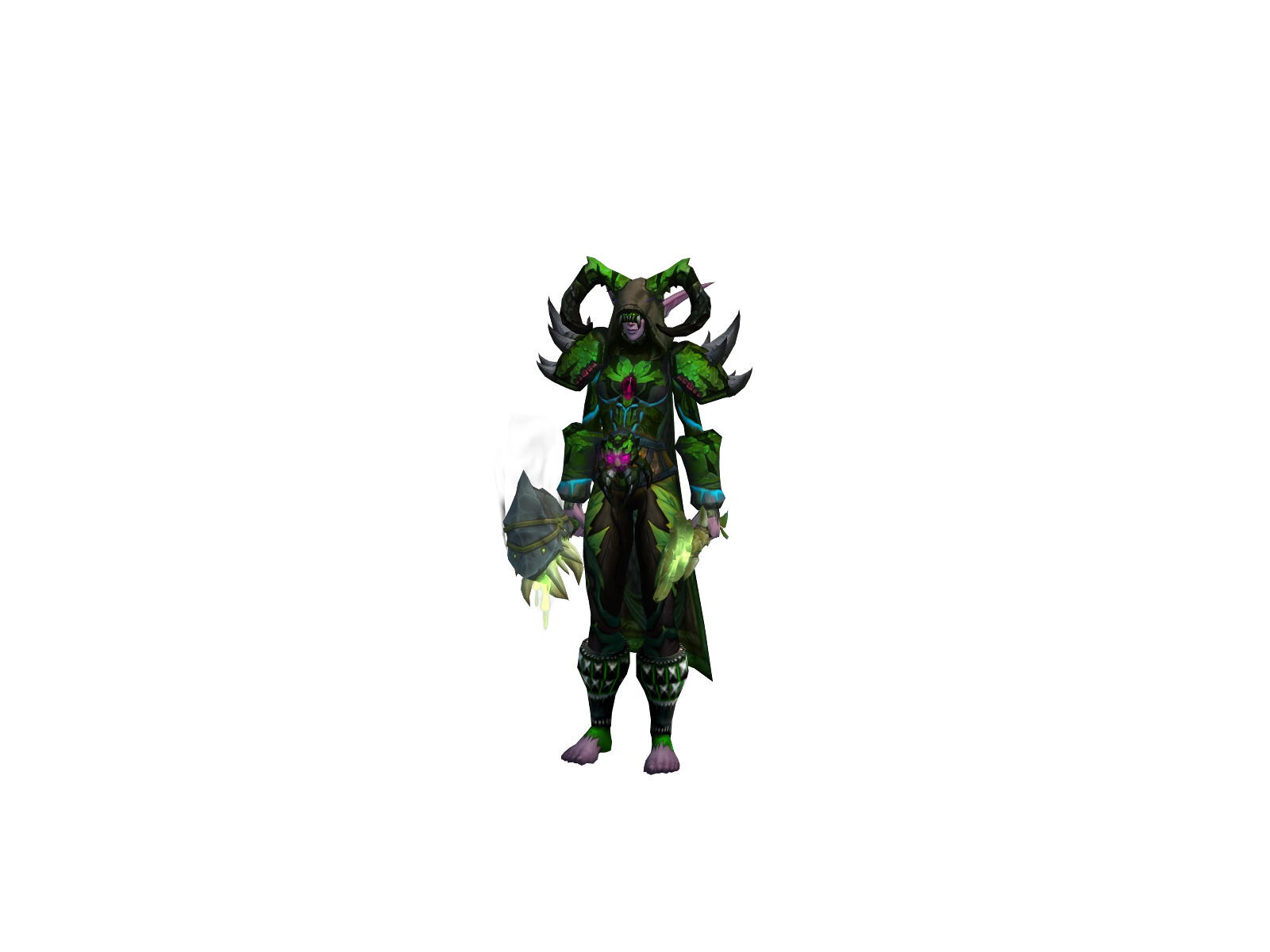 Nightflow 3D character render