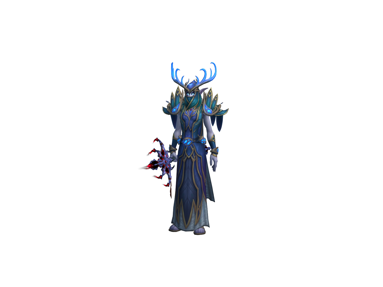 Moraylia 3D character render