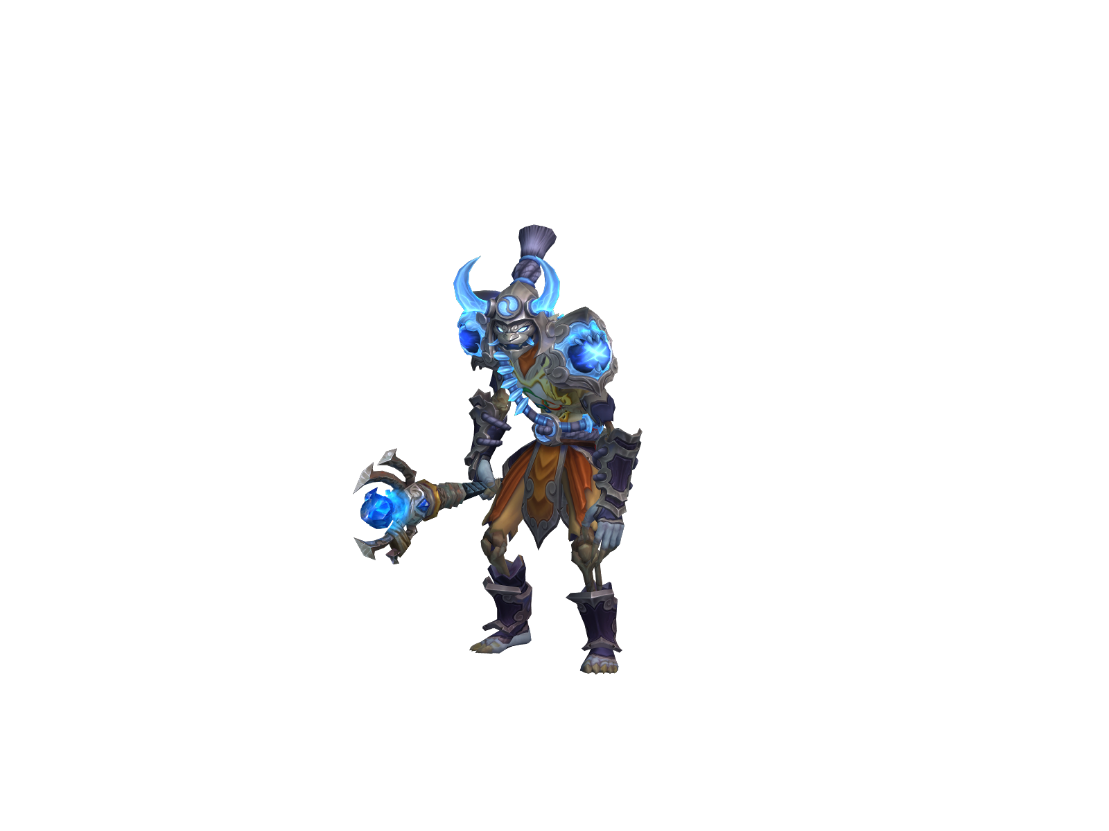 Zorataroz 3D character render