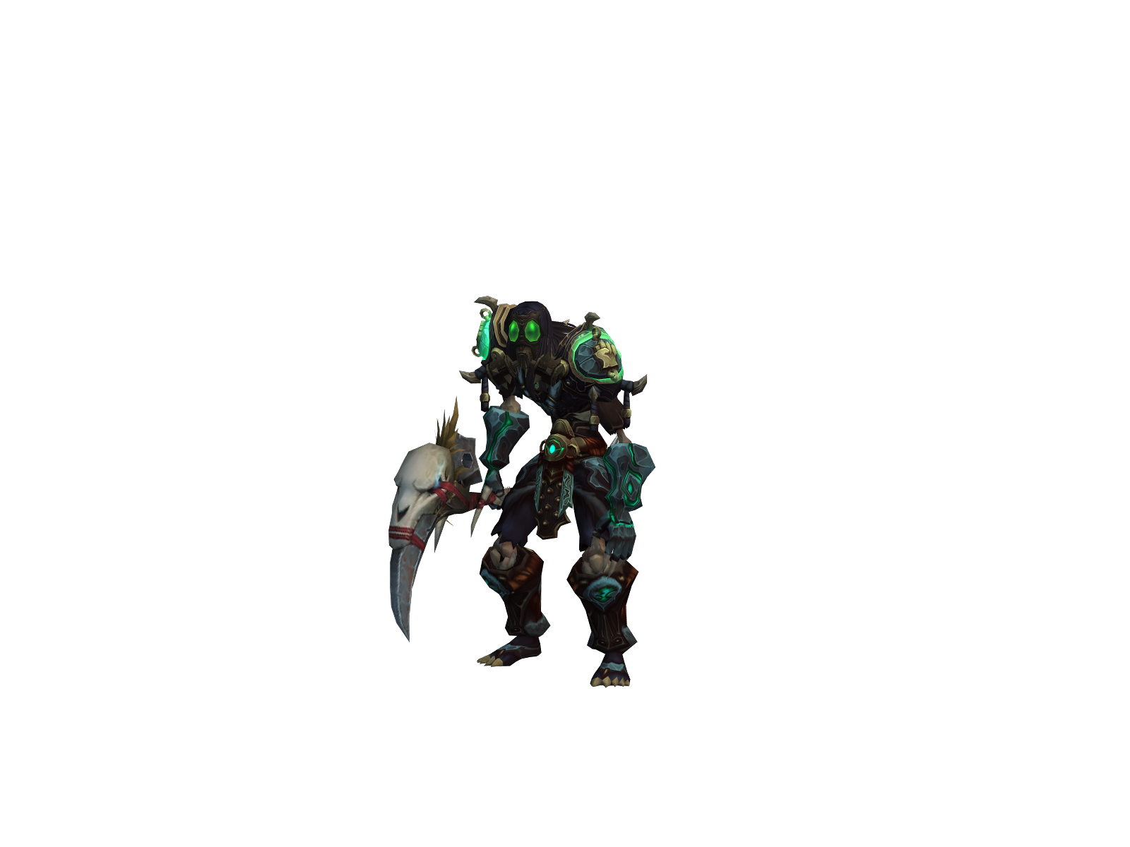 Myentirefist 3D character render