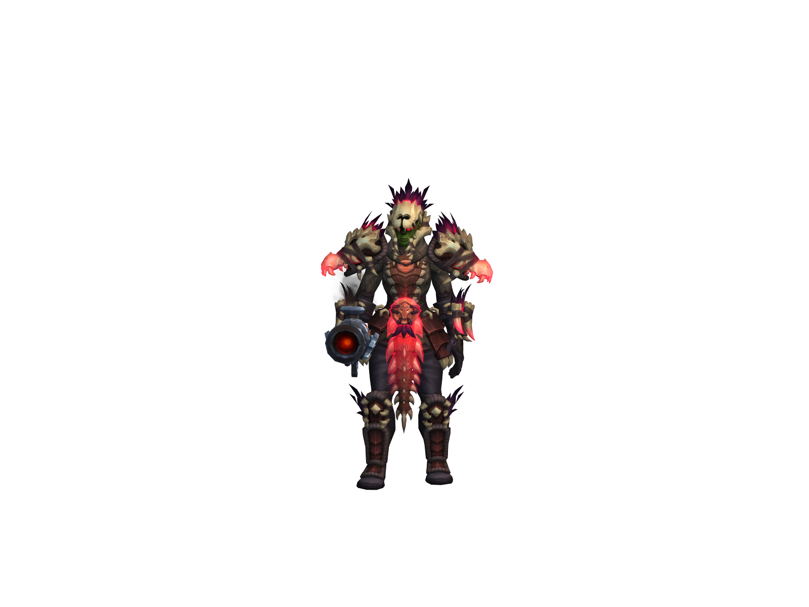 Autisthunter 3D character render