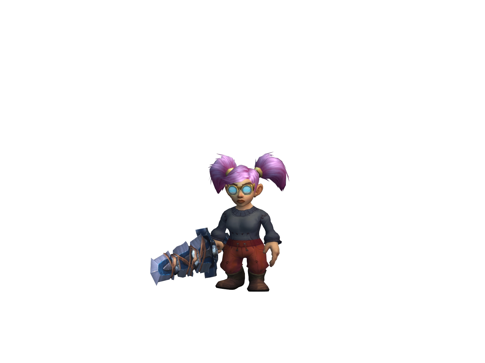 Dadegi 3D character render