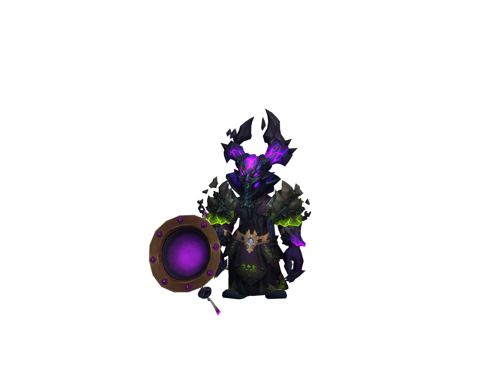 Prklock 3D character render