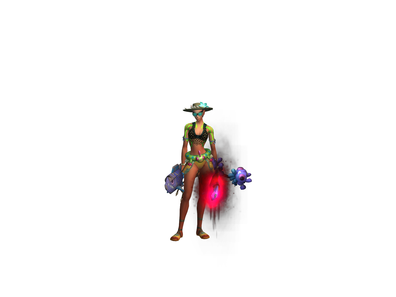 Plottwïst 3D character render