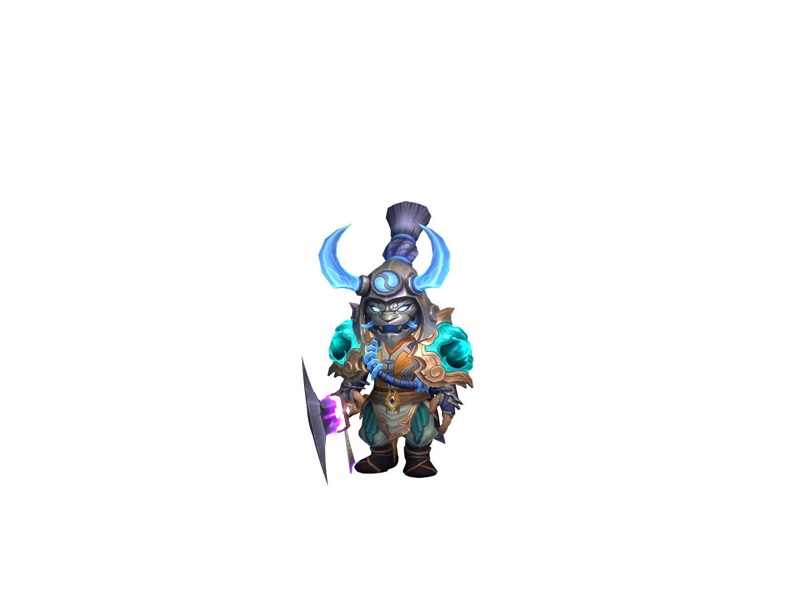 Ironiee 3D character render