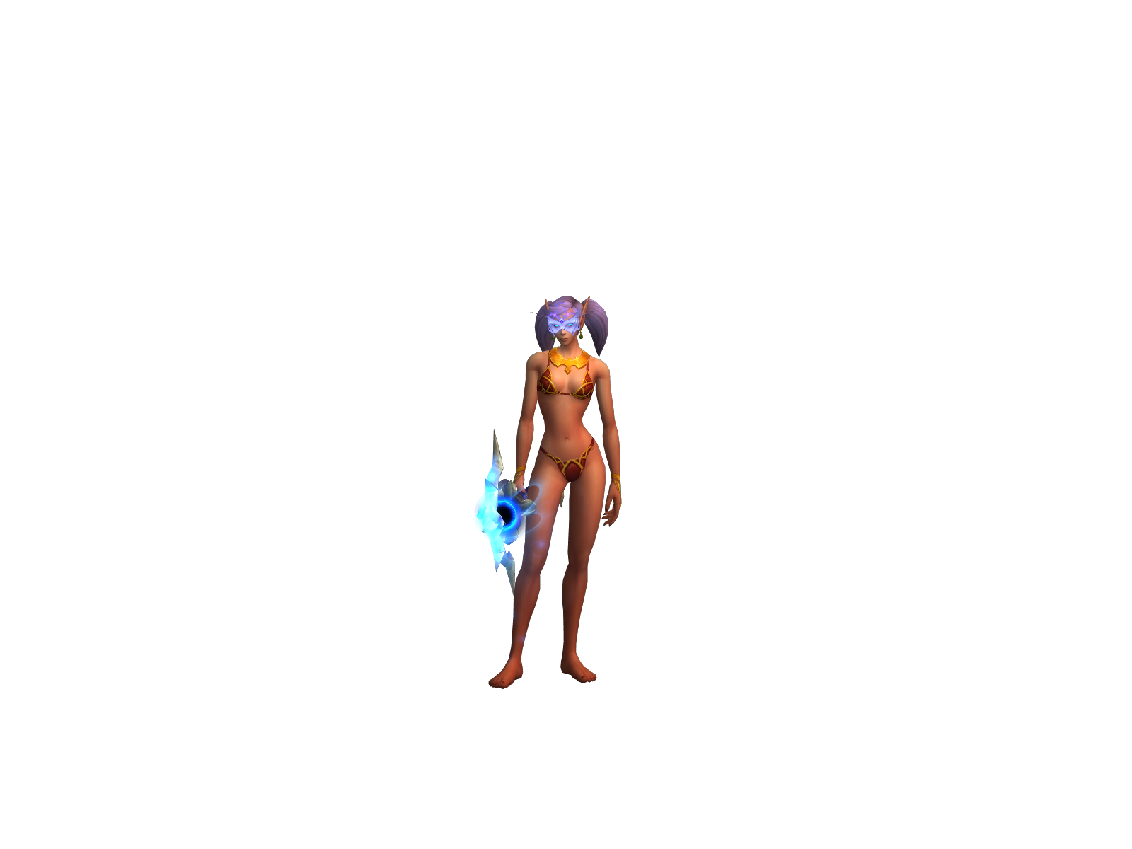 Trannila 3D character render