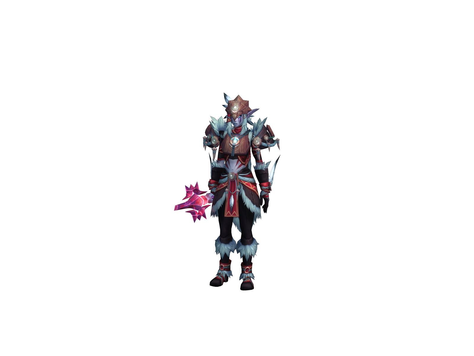 Liloudadru 3D character render