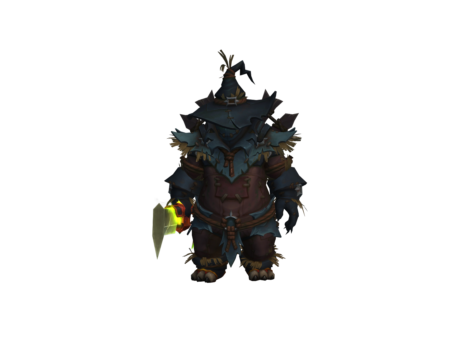 Rawinpanda 3D character render