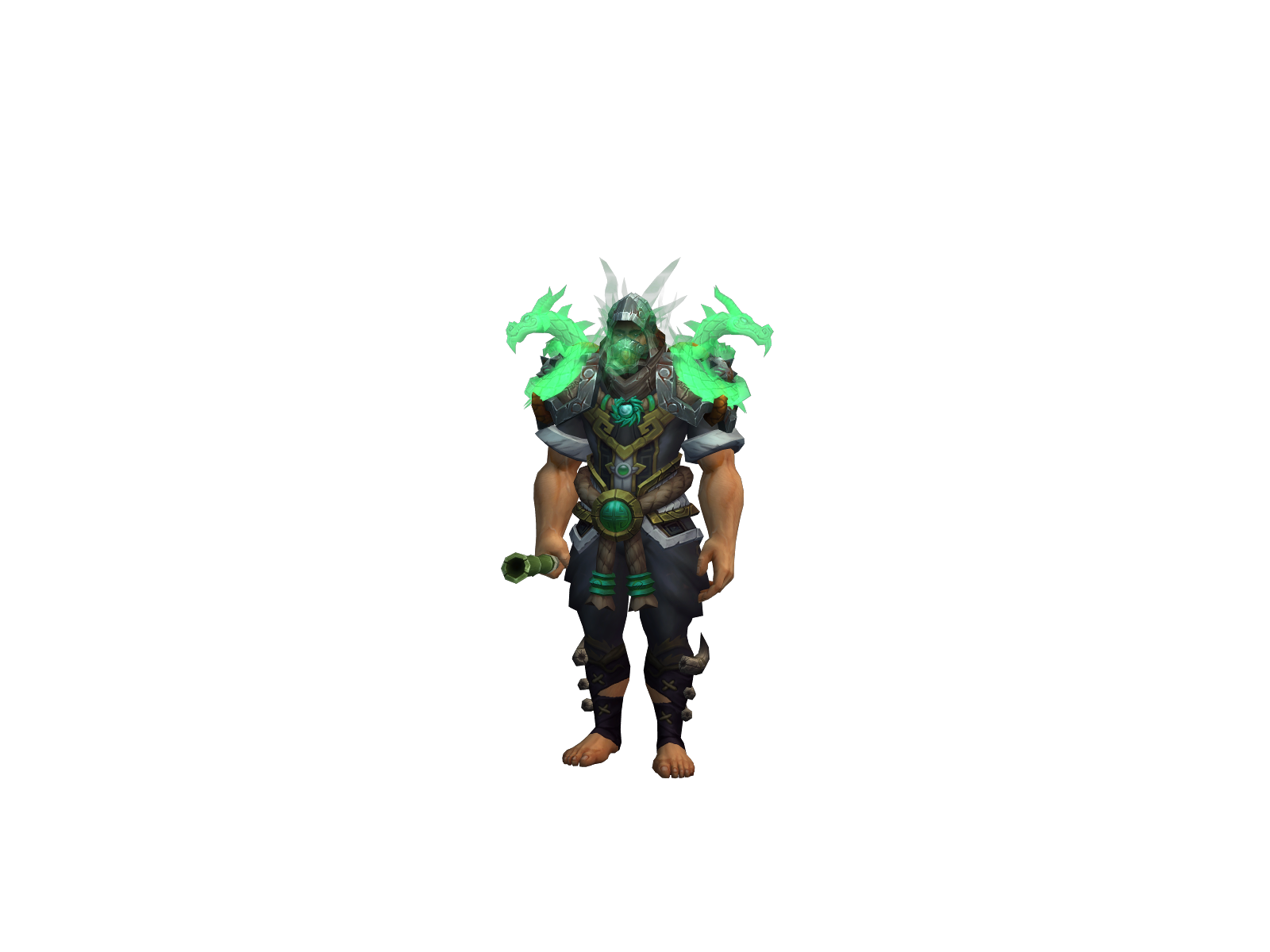 Monkpapa 3D character render