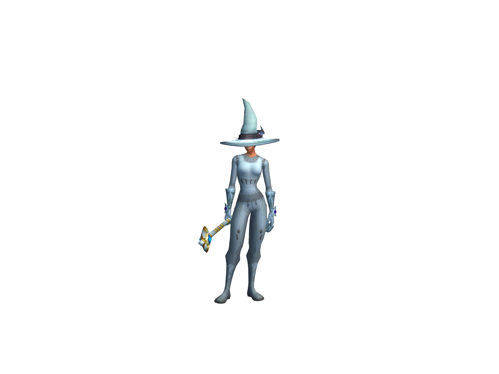 ßusting 3D character render