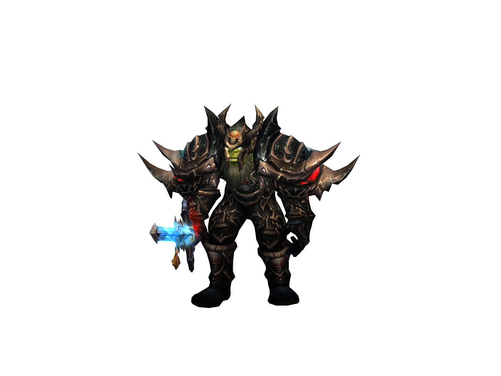 Targren 3D character render