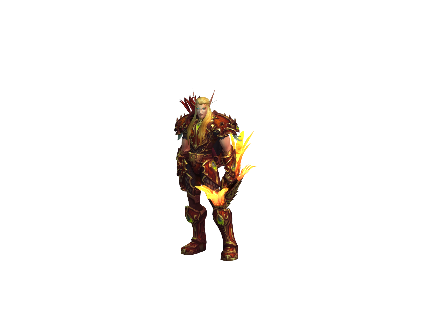 Elhanth 3D character render