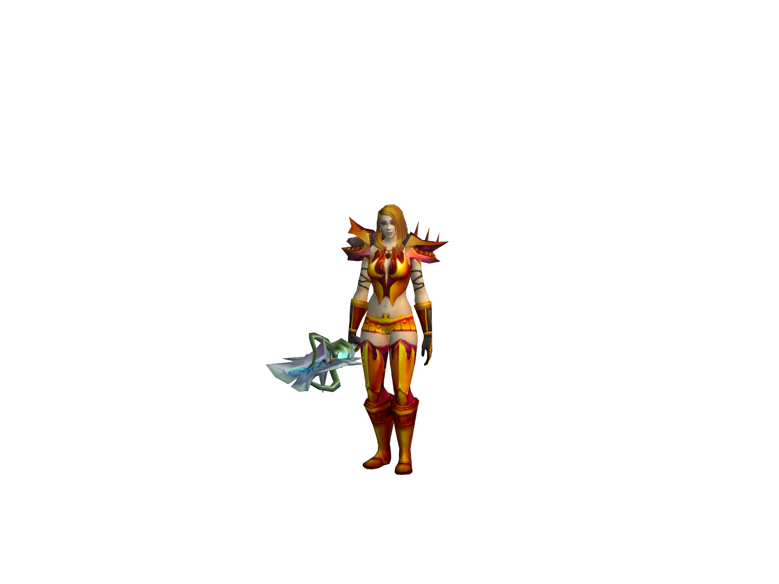 Kalkick 3D character render