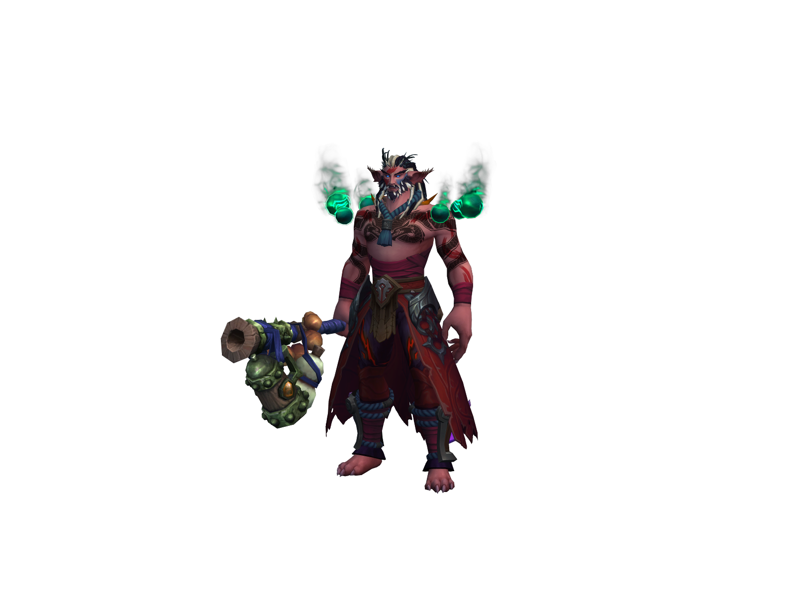 Dudemonkly 3D character render