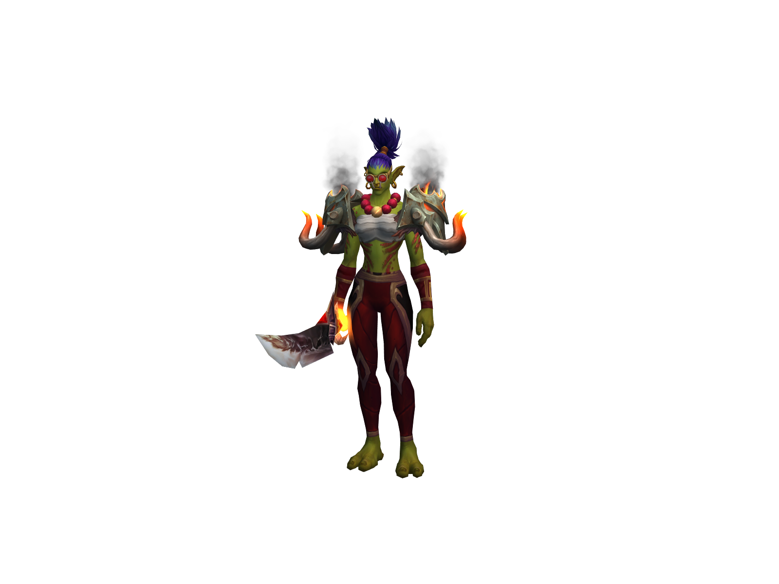 Oofms 3D character render