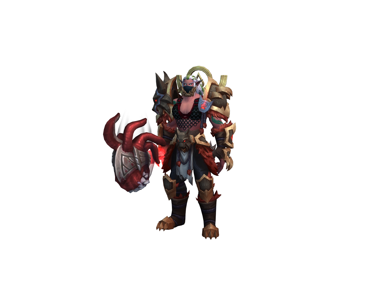 Limë 3D character render