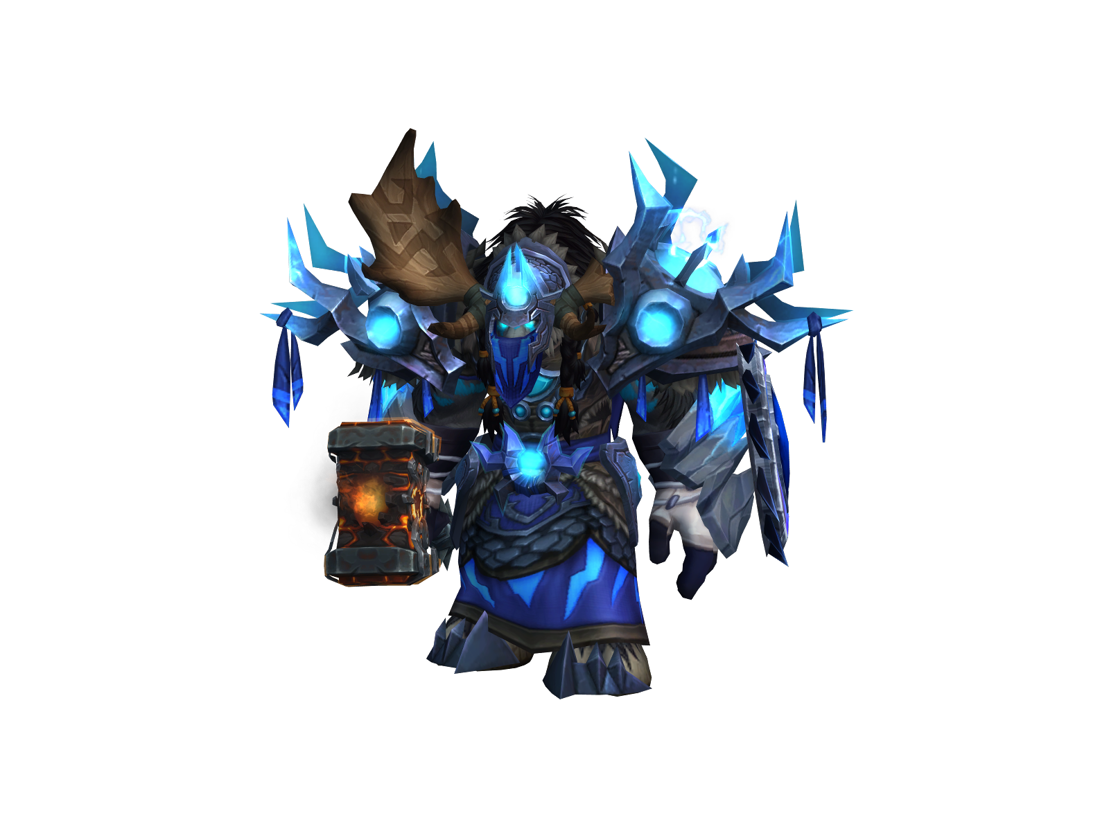 Shockhoof 3D character render