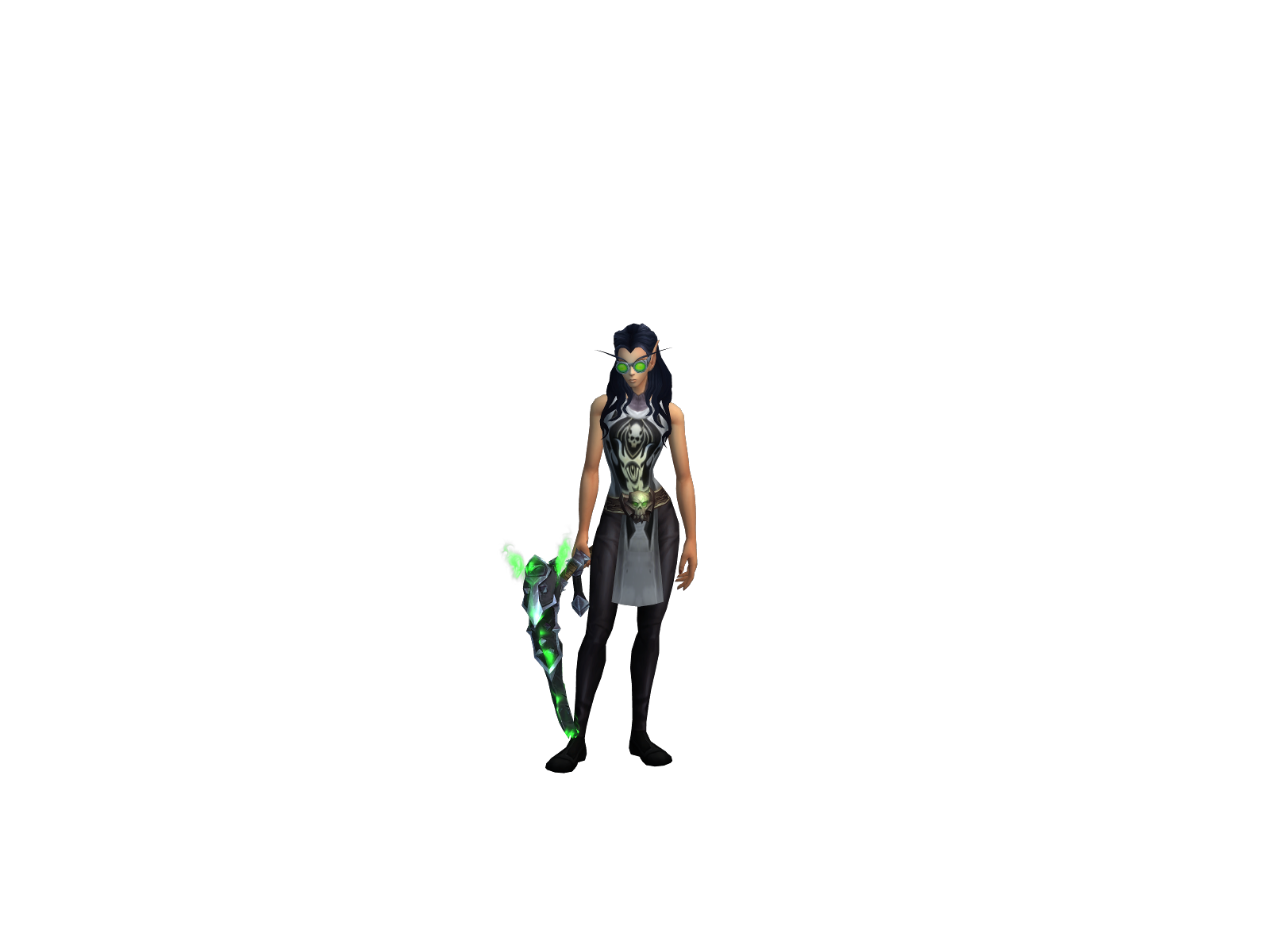 Minibolts 3D character render