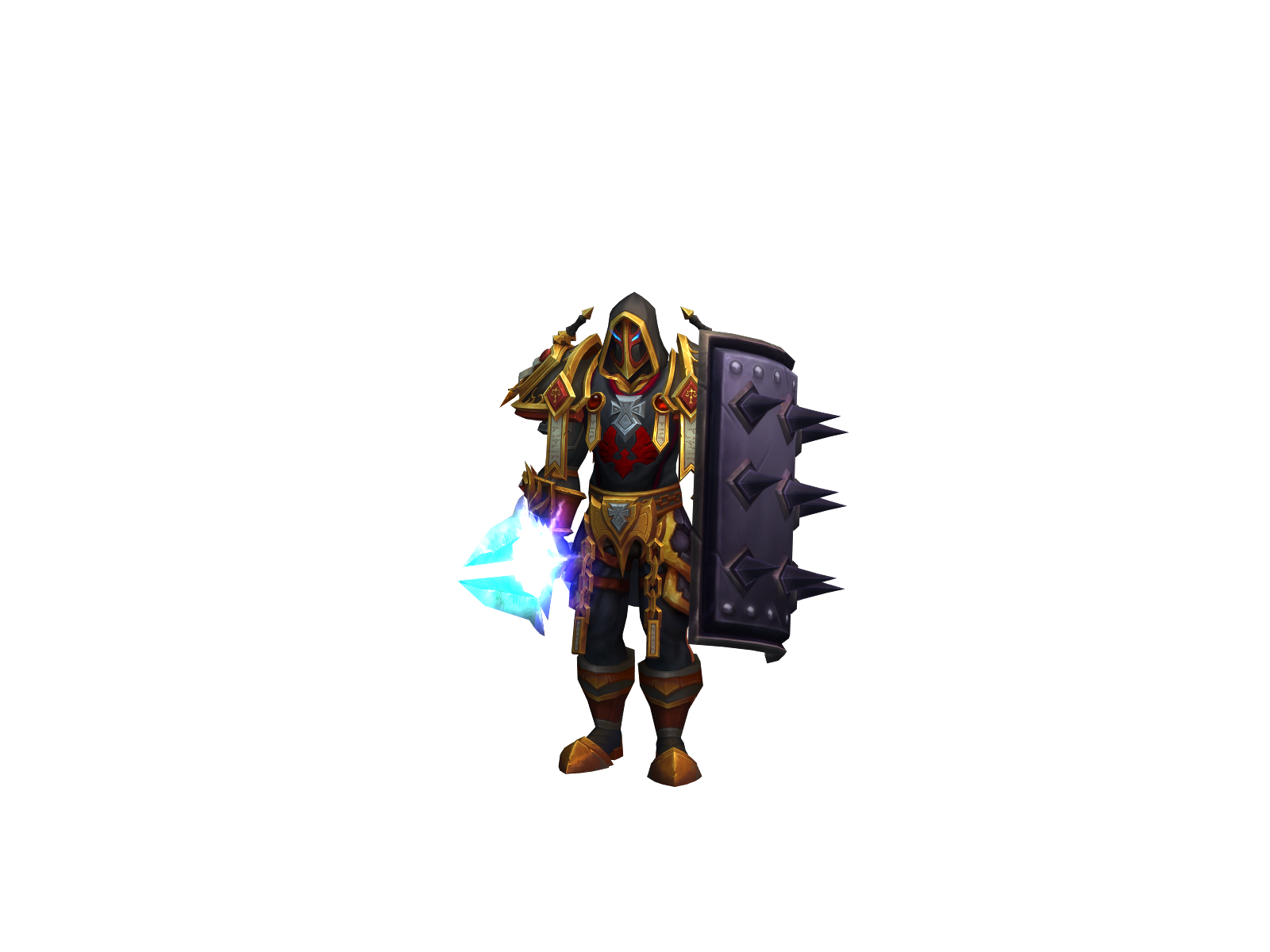 Lostpaladín 3D character render