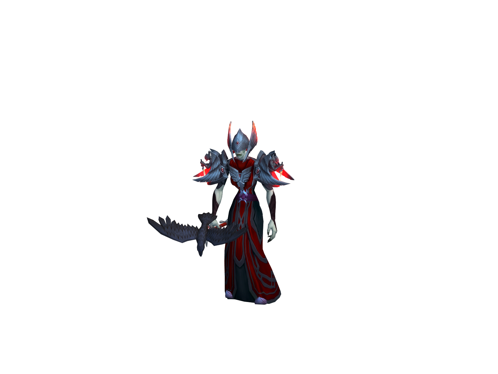 Muèrtè 3D character render