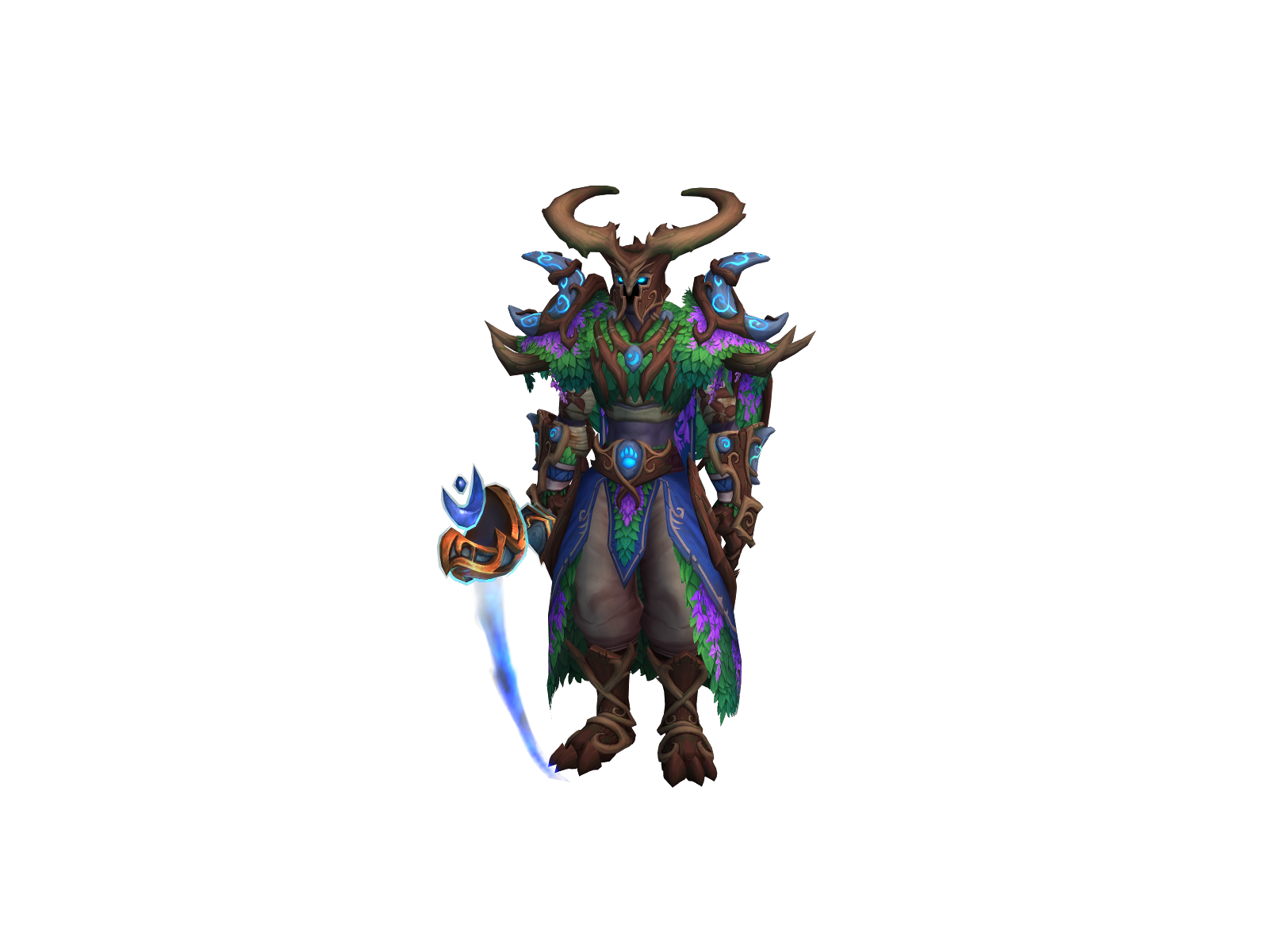 Charddru 3D character render