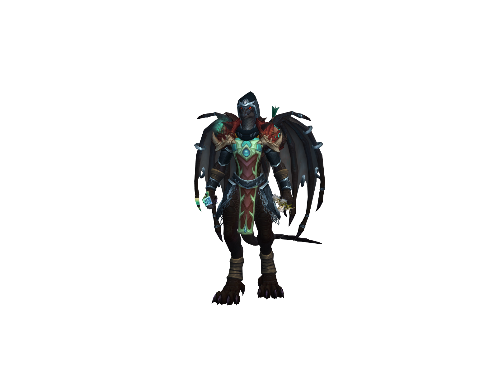 Damianluck 3D character render