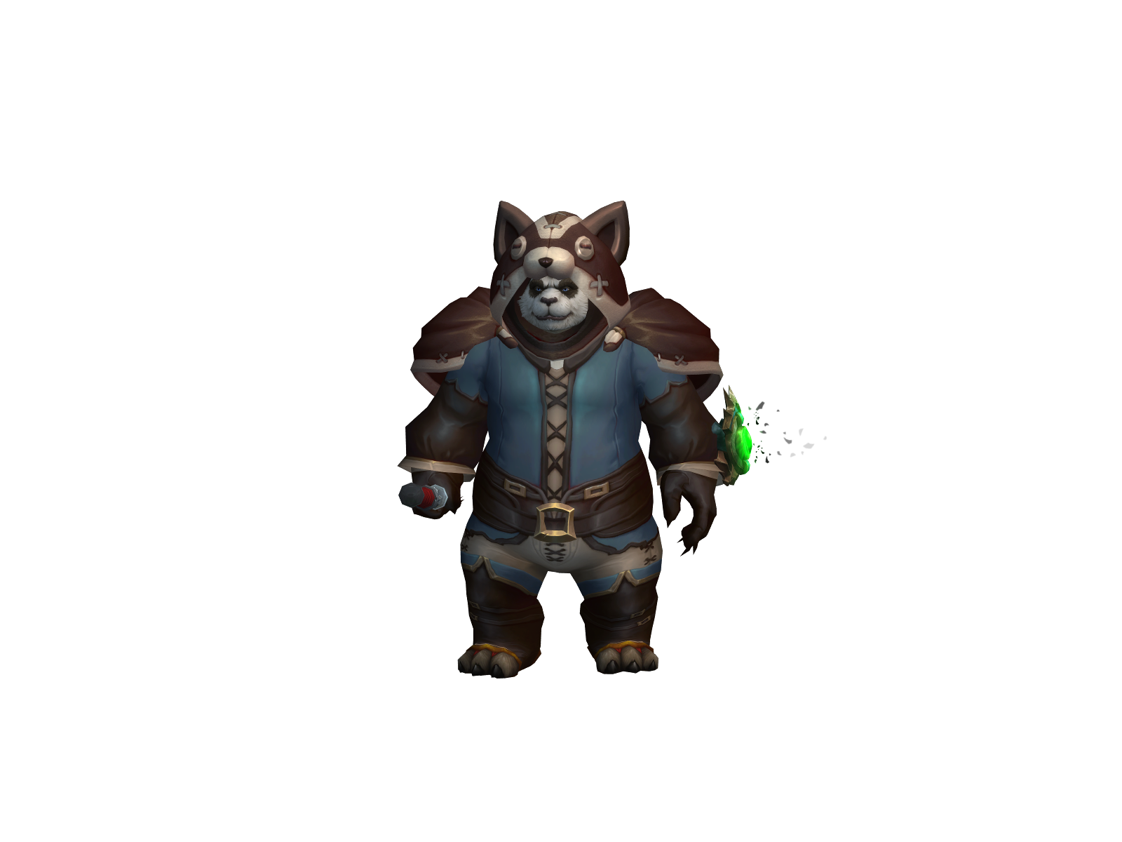 Tamacolle 3D character render