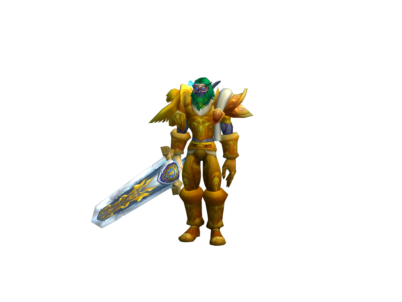 Deaus 3D character render