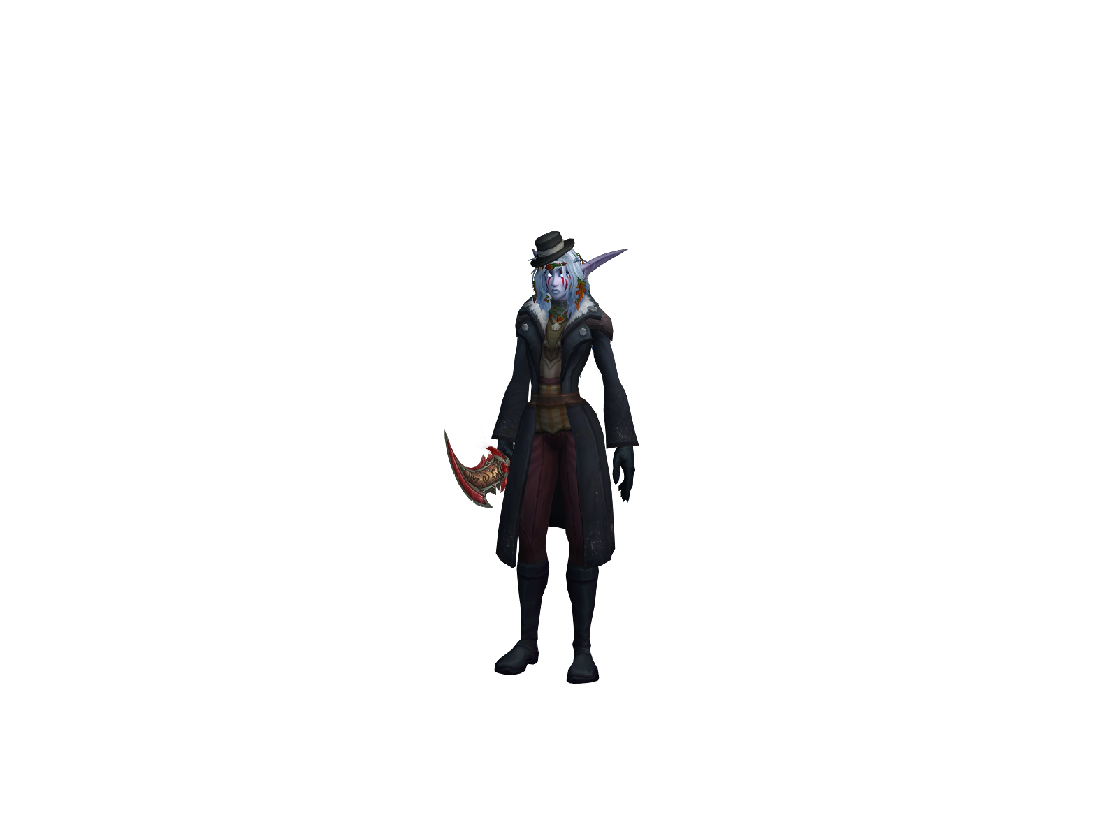 Firekatie 3D character render