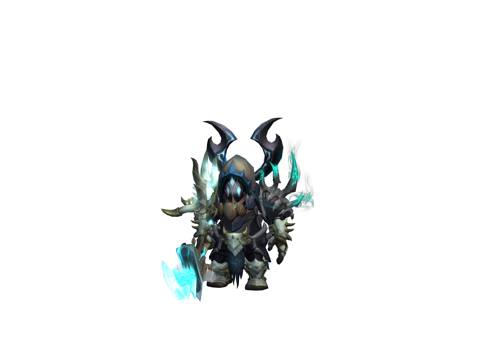 Chunkd 3D character render