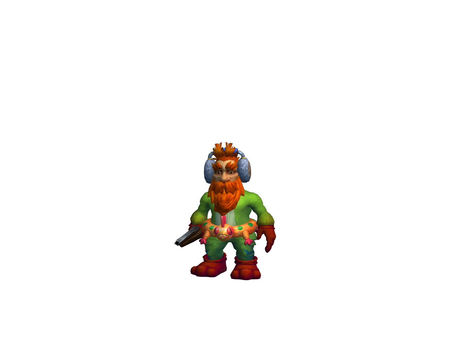 Sheldoen 3D character render