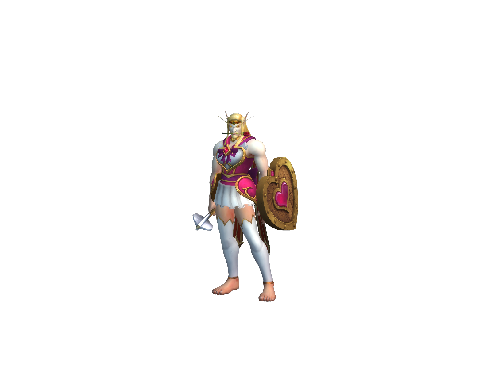 Michinnyun 3D character render