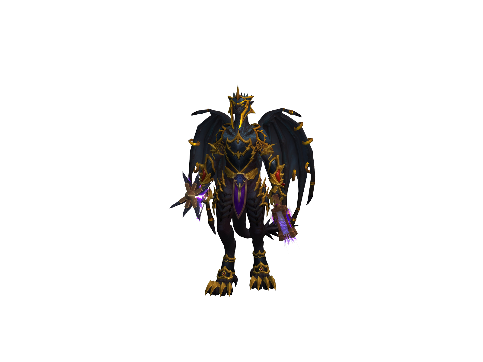 Jetblack 3D character render
