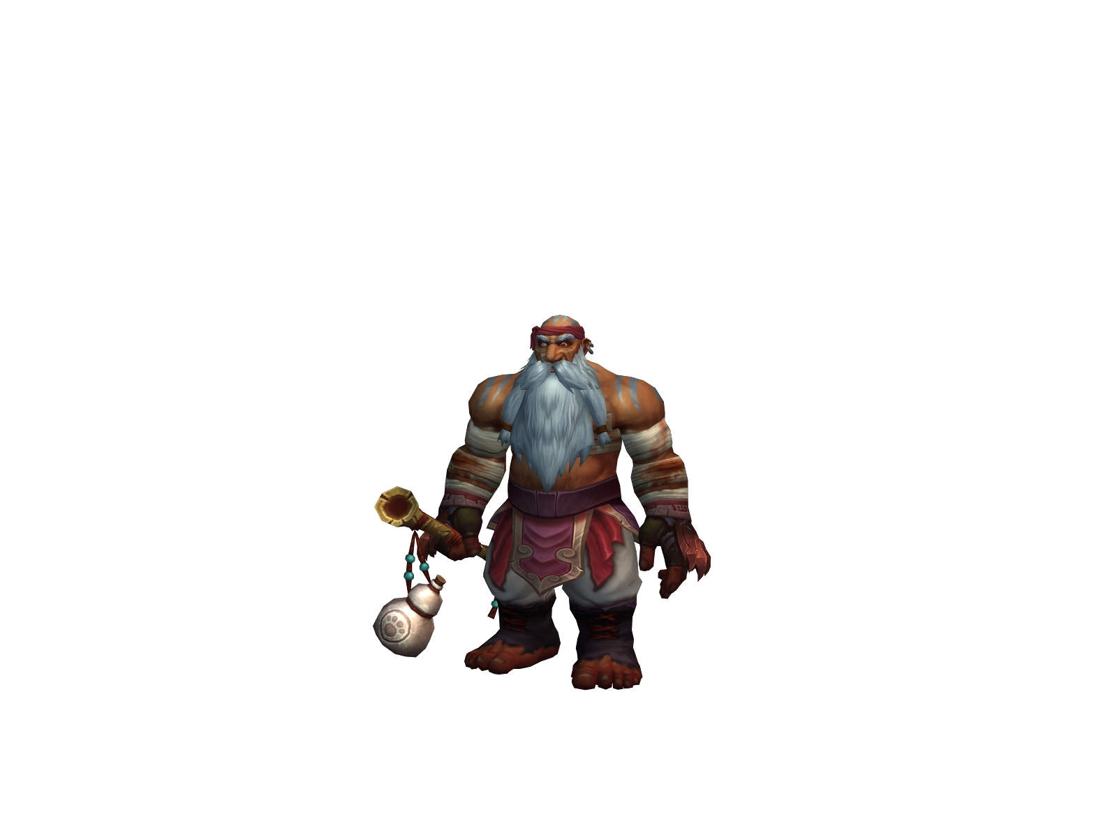 Boriqua 3D character render