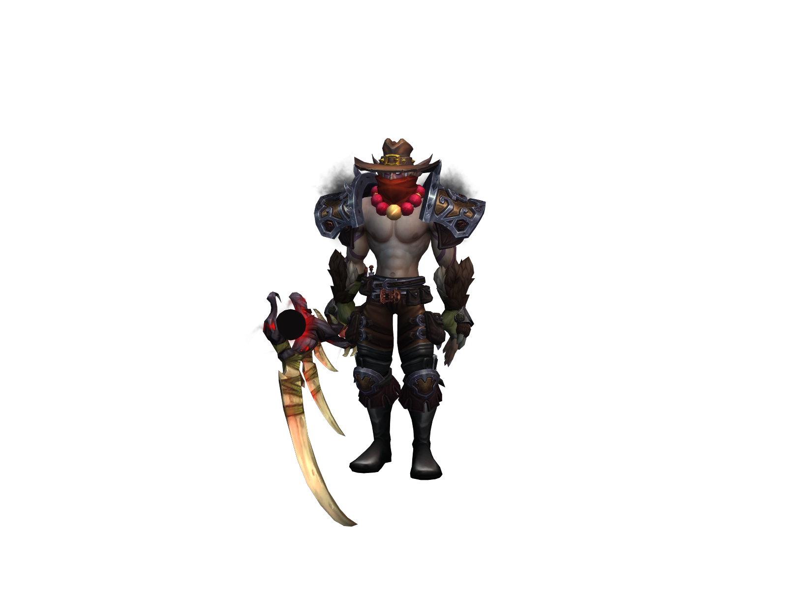 Åbka 3D character render