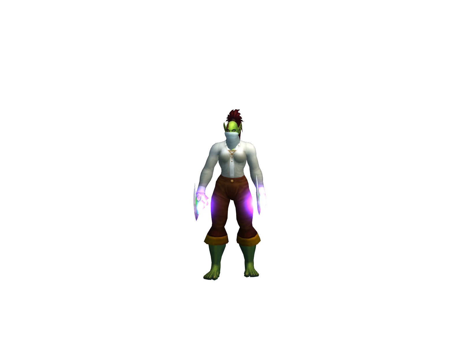 Rozvall 3D character render