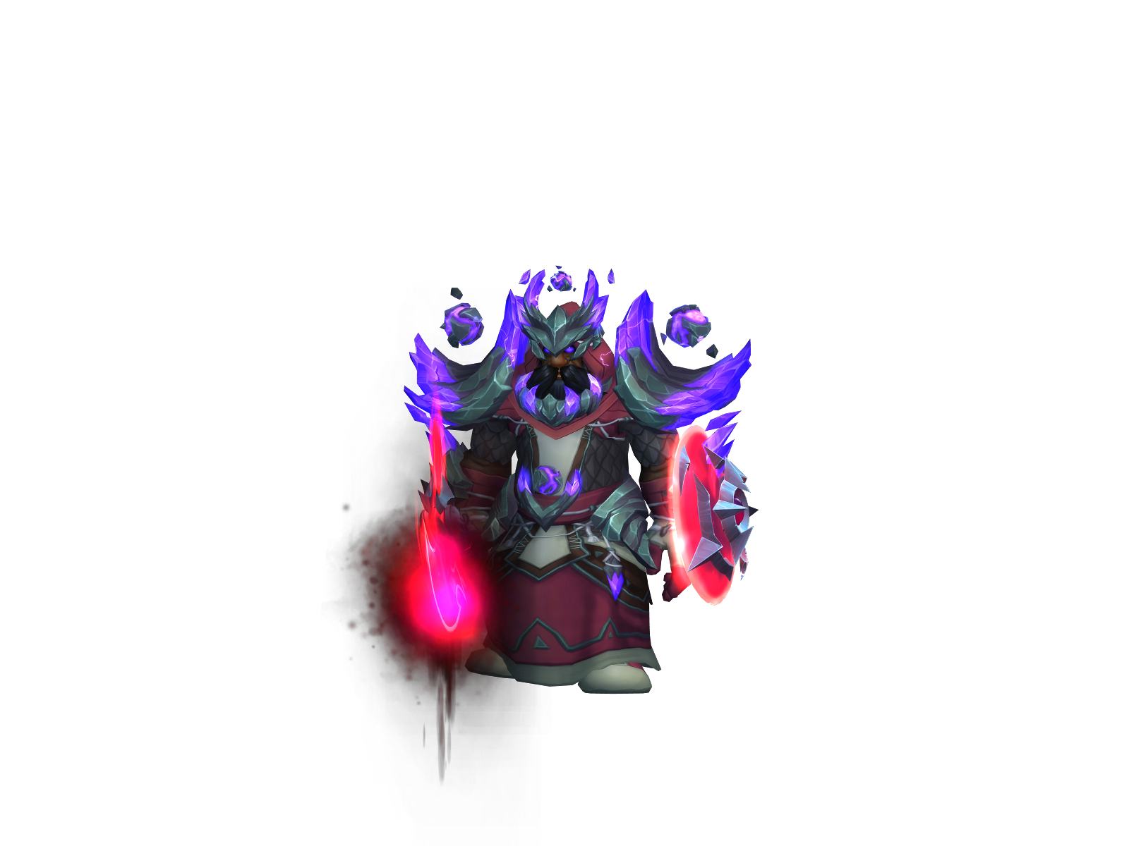 Rockmender 3D character render