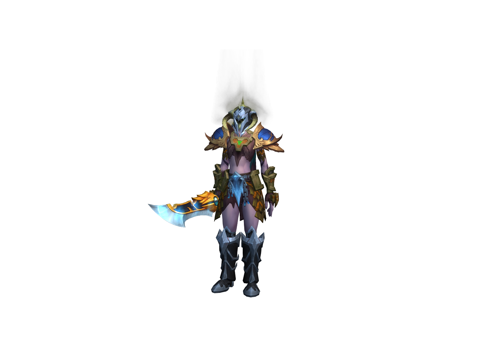 Voidplague 3D character render