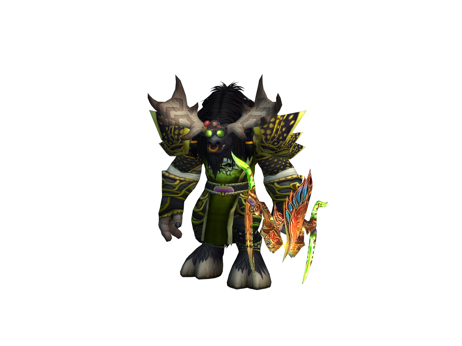 Cows 3D character render