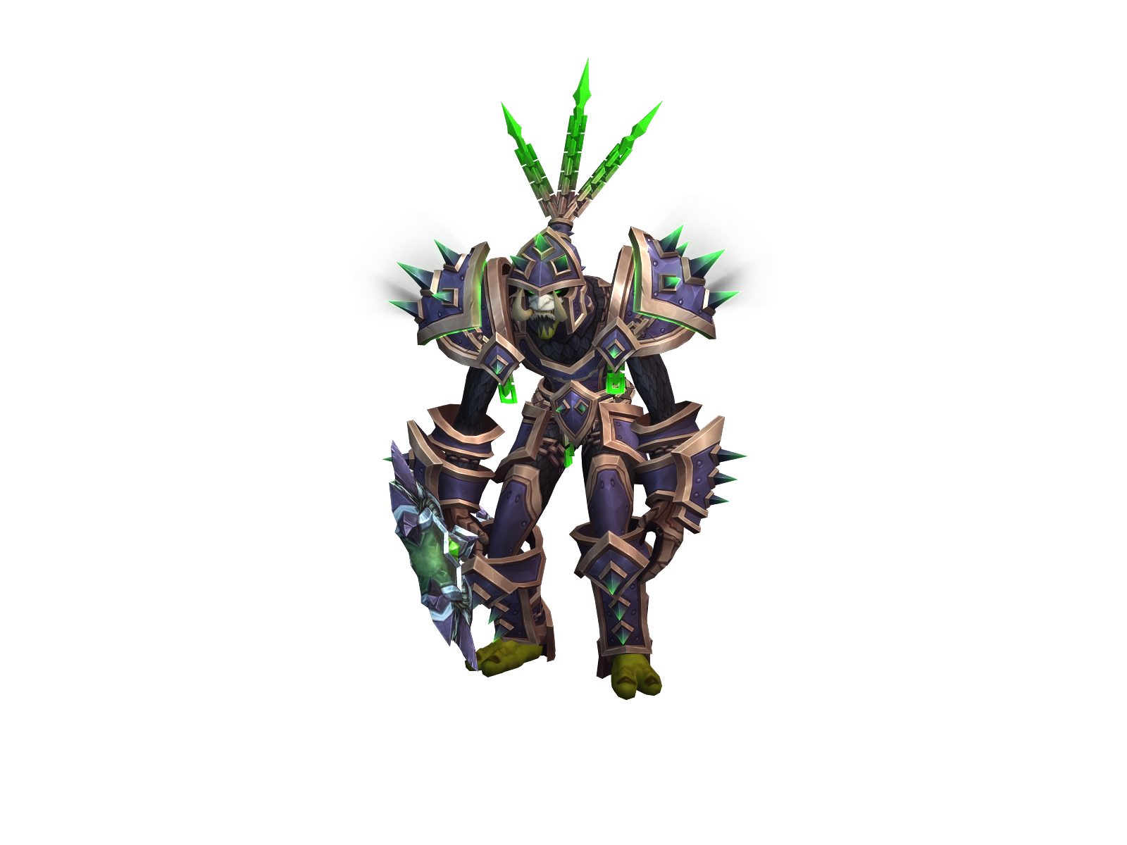 Rfoldotph 3D character render