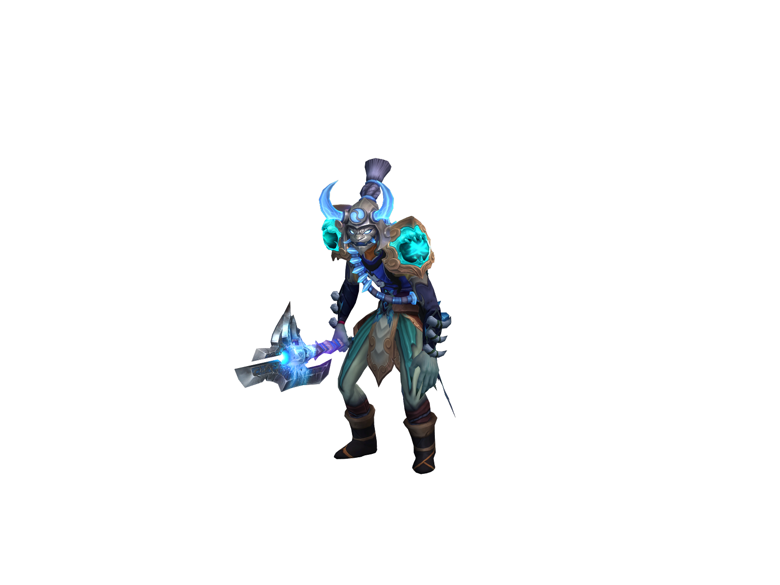 Iscryptic 3D character render