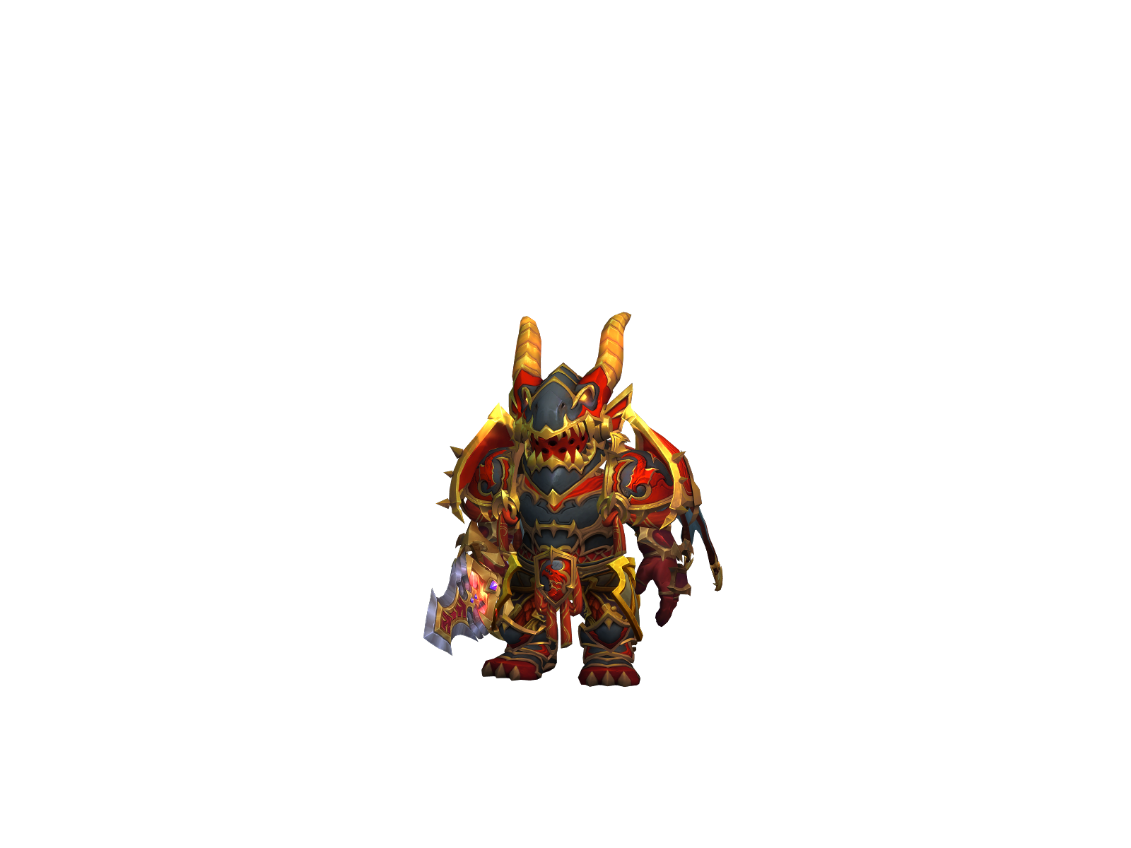Zedren 3D character render