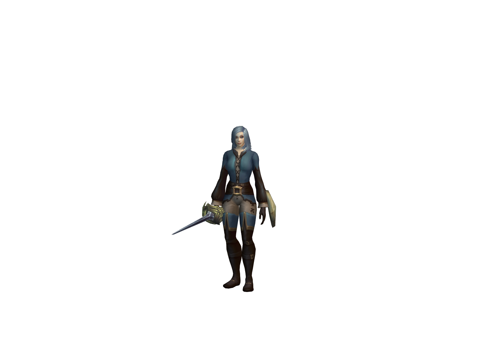 Isteval 3D character render