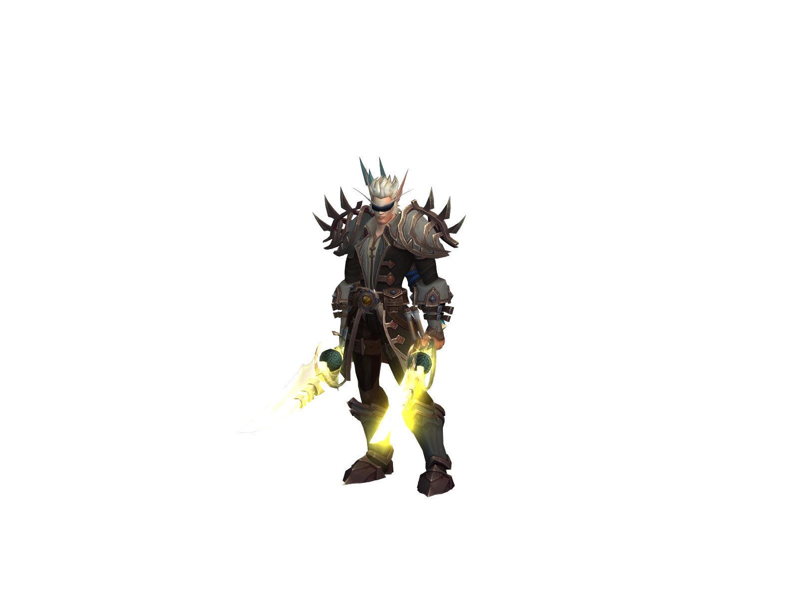 Transientin 3D character render