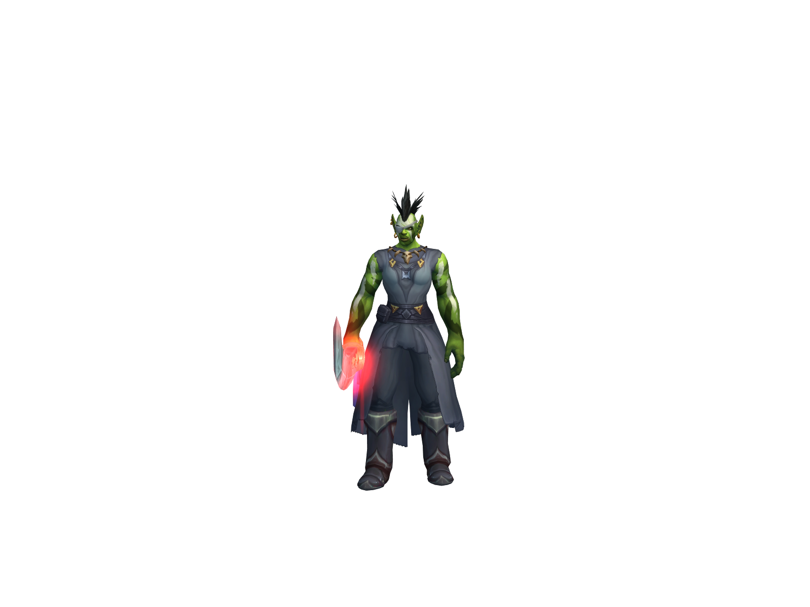 Bibbs 3D character render