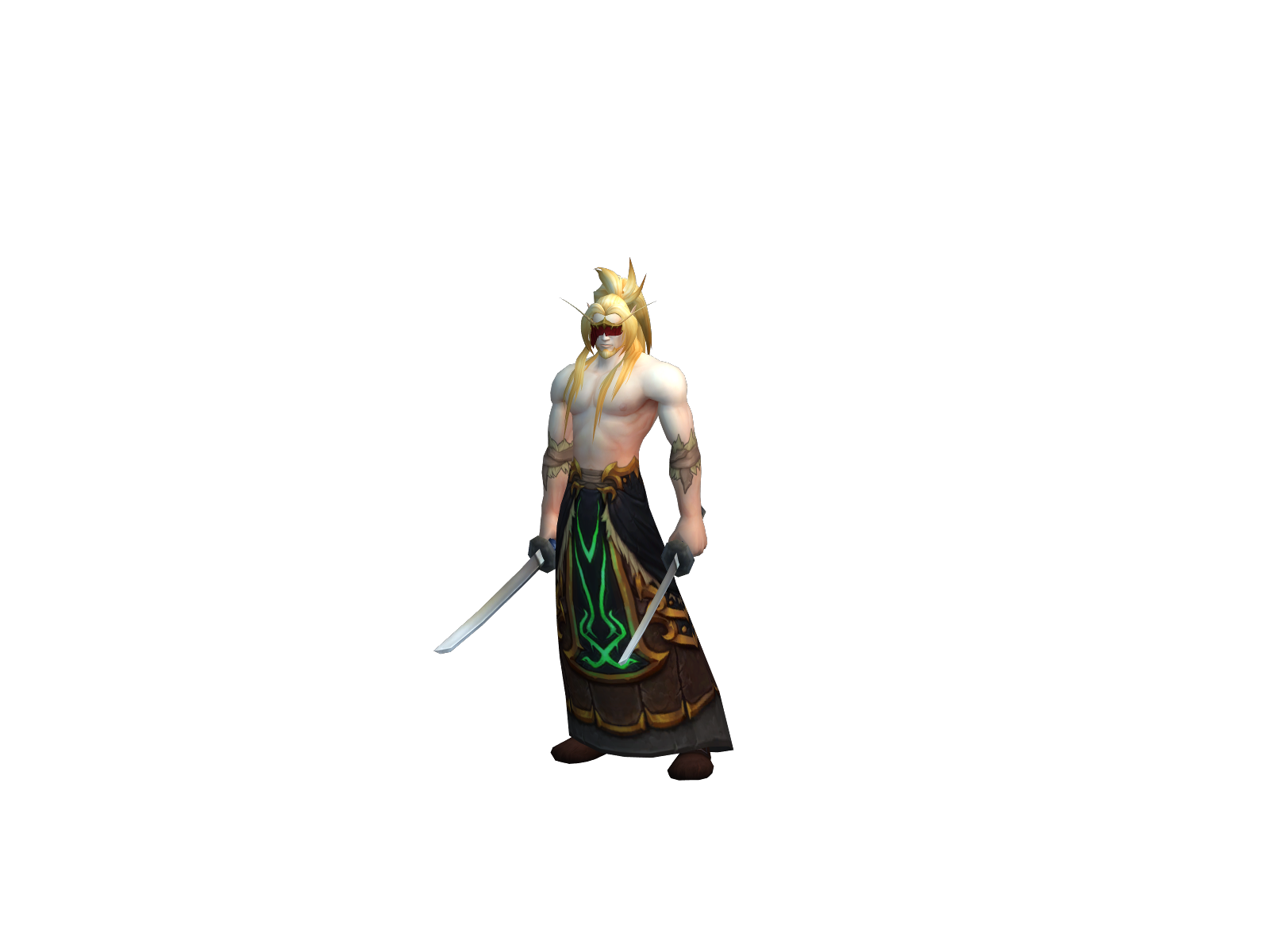 Meditch 3D character render