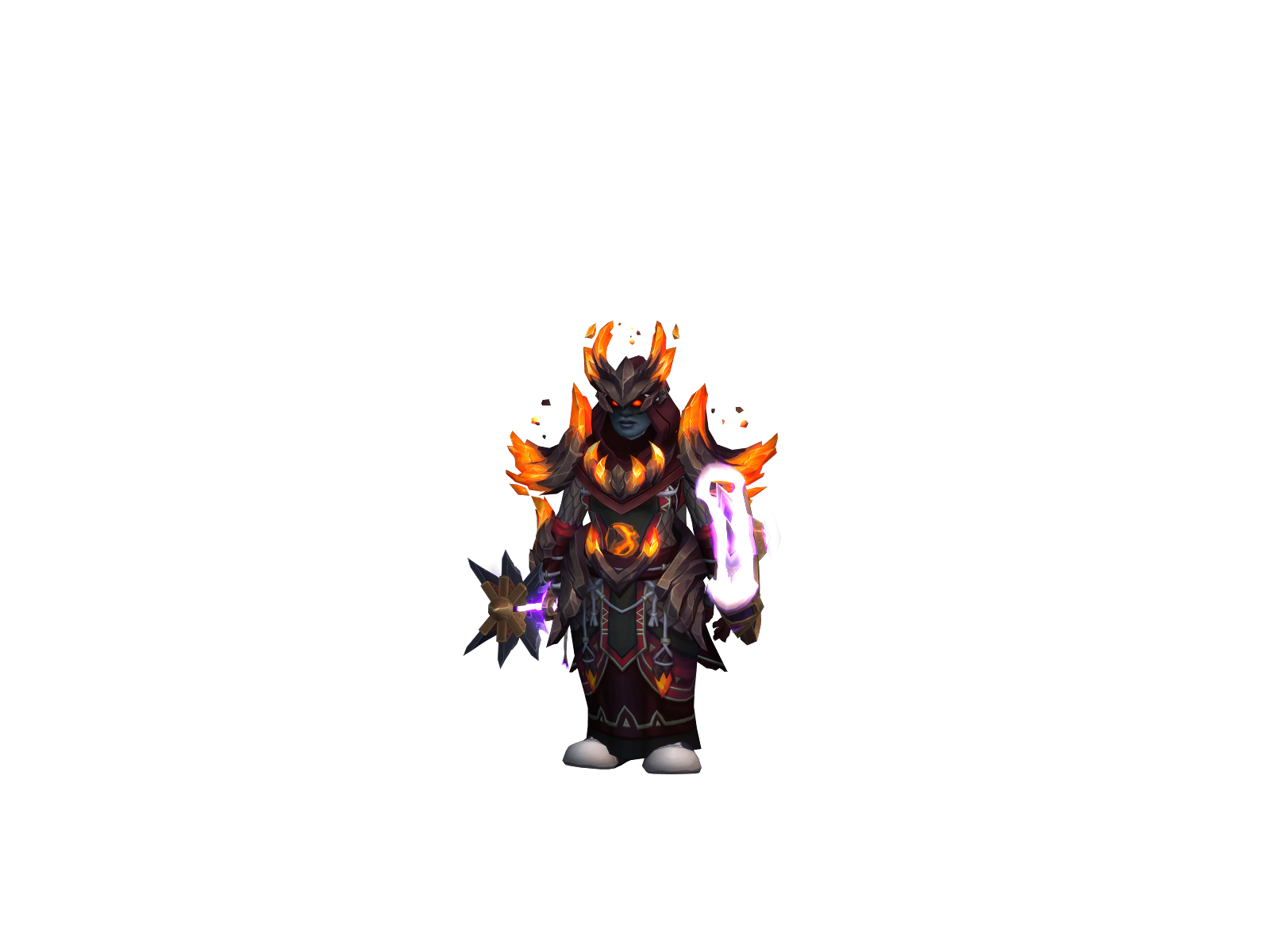 Emorainys 3D character render