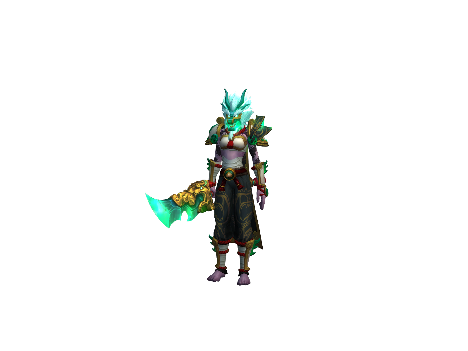 Fistecka 3D character render