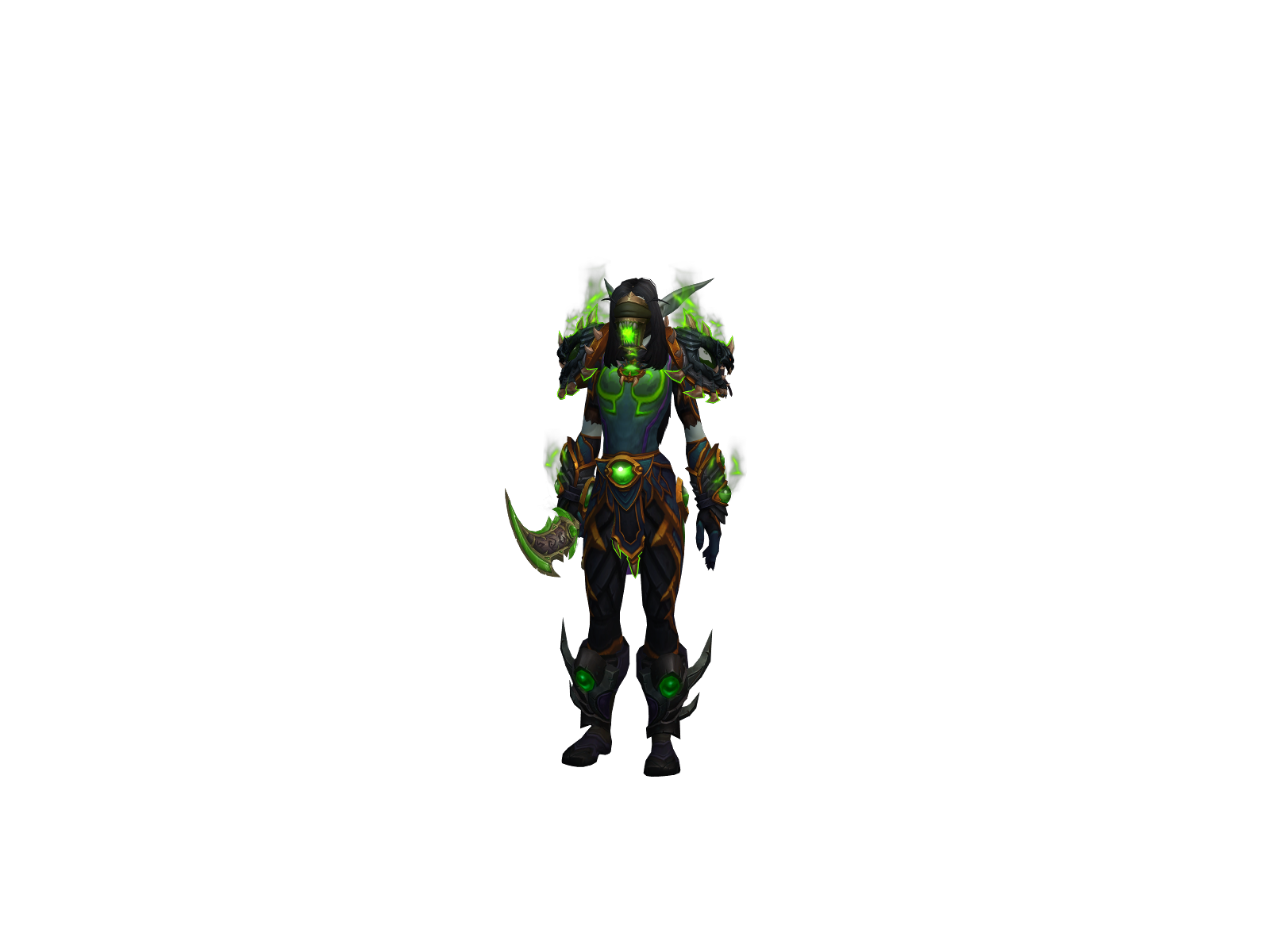 Jerusad 3D character render